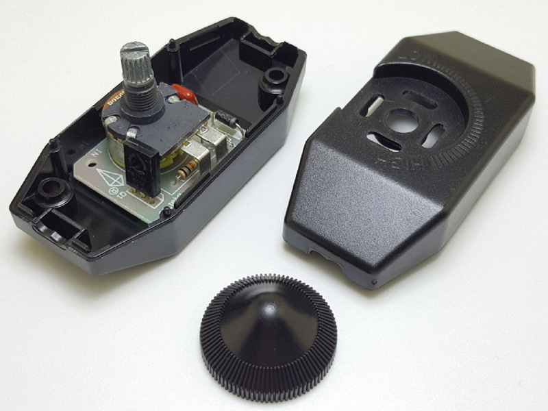 美规线上调光开关台灯线上旋钮微调开关led手动无极调光器