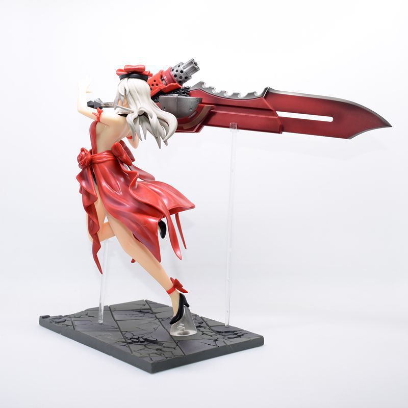 动漫批发 噬神者 亚莉莎 艾丽莎 爱丽莎 深红纪念礼服 盒装手办