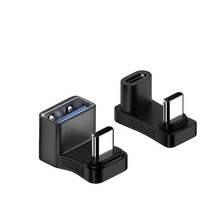 USB母转TYPE-C公加长U型转接头使用于Steam deck游戏机转接充电