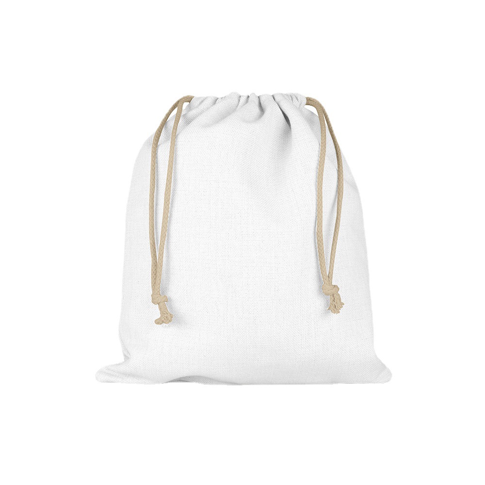 Blank Material 226G Canvas Drawstring Drawstring Pocket Daily Necessities Storage Bag Underwear Socks Dustproof Bag