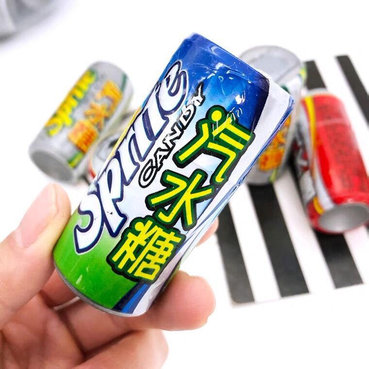 网红儿童创意泡水喝的老式汽水糖80后怀旧糖趣味小时候的零食灌装