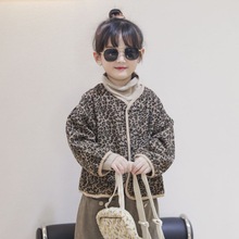 女童秋装外套2023新款韩国童装男童洋气上衣女宝宝外搭甜美开衫