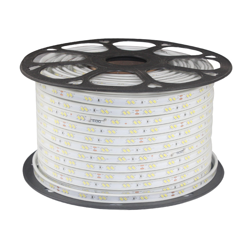 Wholesale Led Low Voltage Outdoor Light Strip 36V Oblique Two-Row Patch Soft Light Strip Engineering Flexible Linear Highlight Light Strip