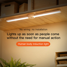 跨境新款橱柜灯折叠人体感应灯长条灯感应灯