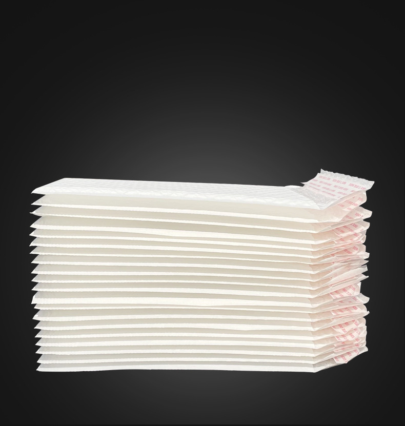 白色珠光膜气泡袋 服装泡沫加厚快递信封袋15*20快递包装打包袋子