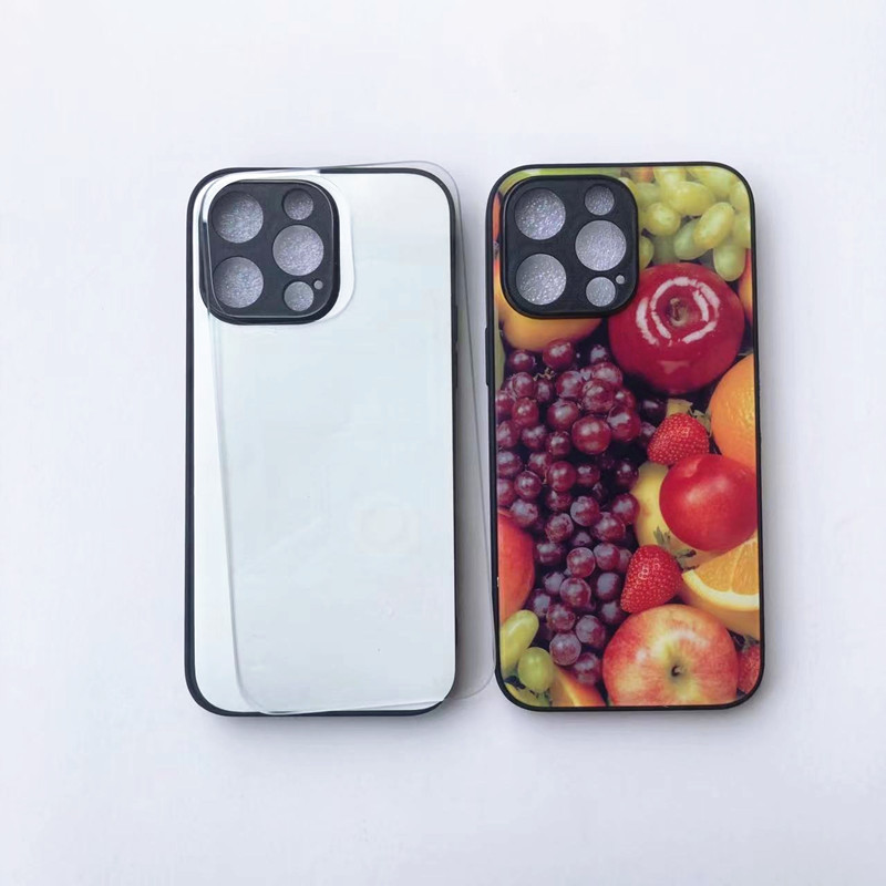 亚克力手机壳空白素材 亚克力透明片uv打印保护套 适用于苹果三星