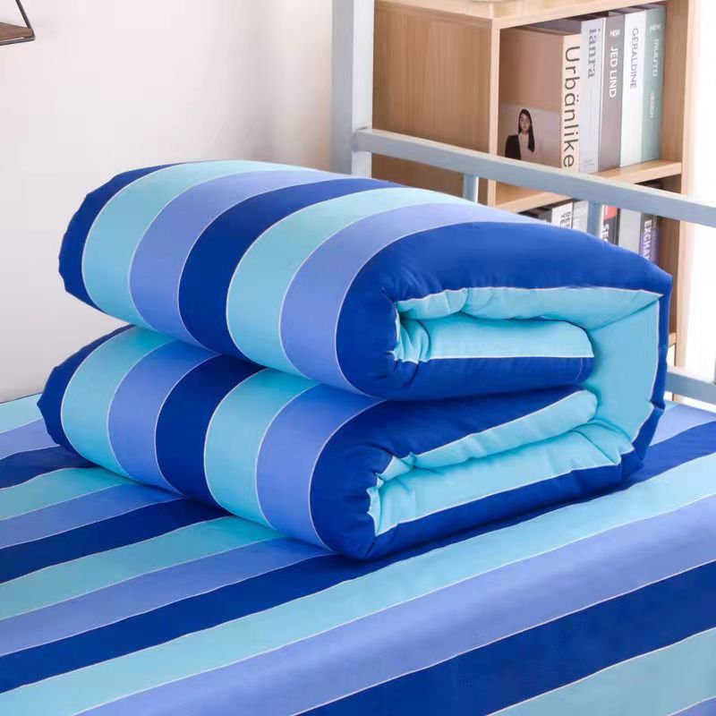 Quilt Cotton Mattress Quilt Cushion Single Mattress Dormitory Bedroom Bunk Bed Cover Quilt Cushion Can Match a Whole Set