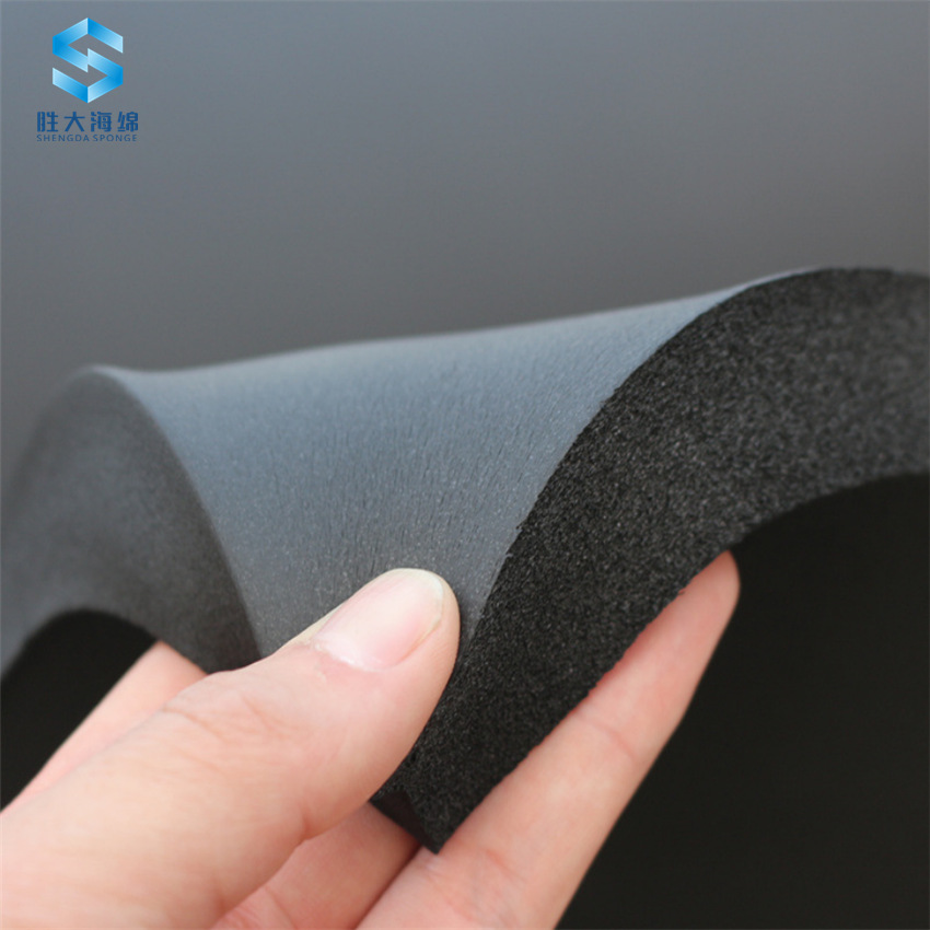 厂家直供耐高温阻燃橡塑板 nbr丁腈橡胶隔热板 带胶隔热保温橡胶