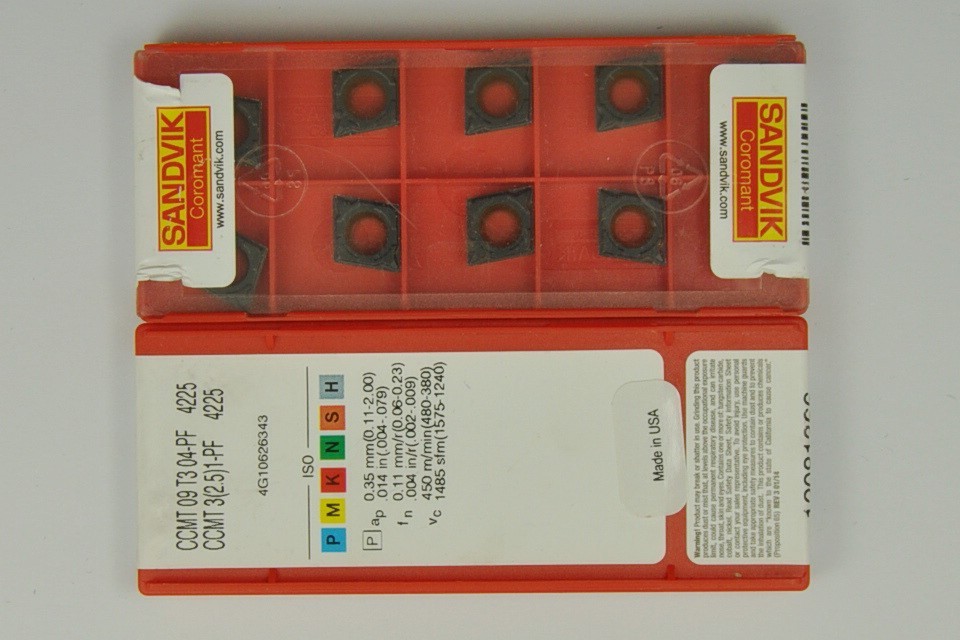 山特维克数控刀片ccmt09t304pf 4225