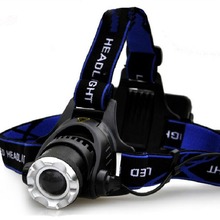 一件代发套装V9 T6 Q5 L2 LED 强光头灯 变焦充电远射矿灯钓鱼