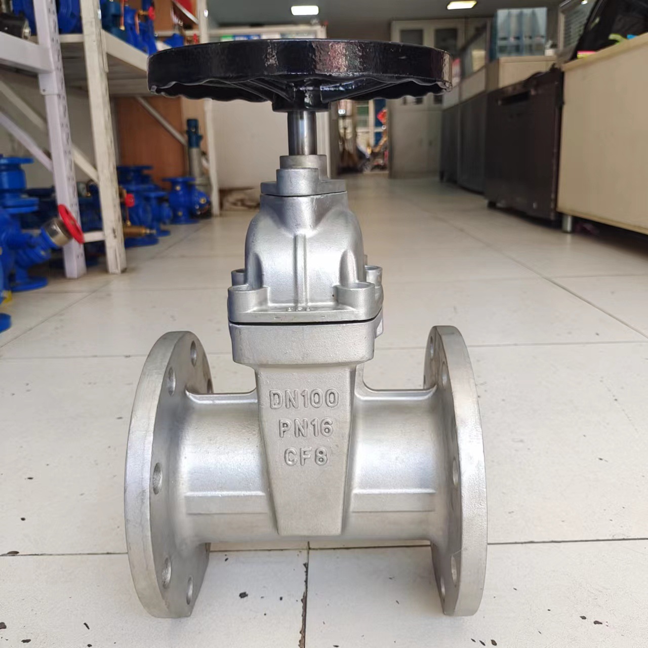 软密封法兰闸阀泄水阀 不锈钢304 弹性密封暗杆厂家天津z45x-16p