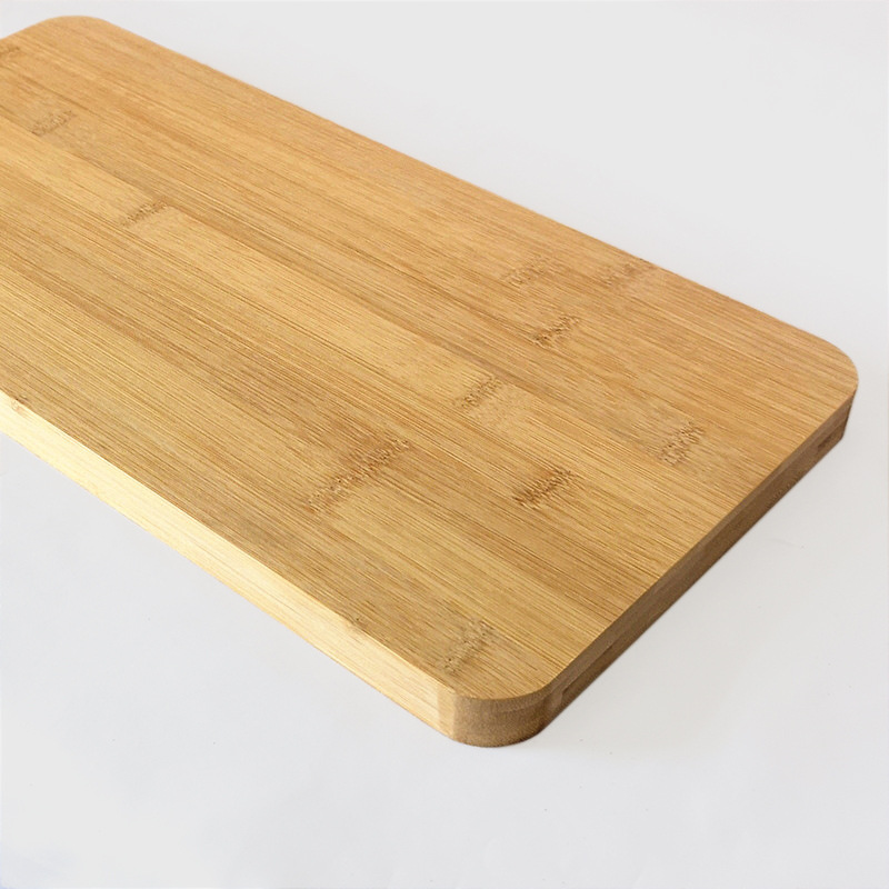 定制长竹木板材 圆弧角胶合竹板片 长正方形竹压板材隔板搁板模型