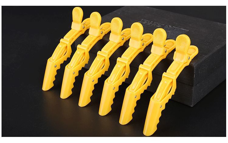 美发夹子长嘴夹鸭嘴夹美发烫染分区鱼嘴夹鳄鱼夹美发店夹头发用品