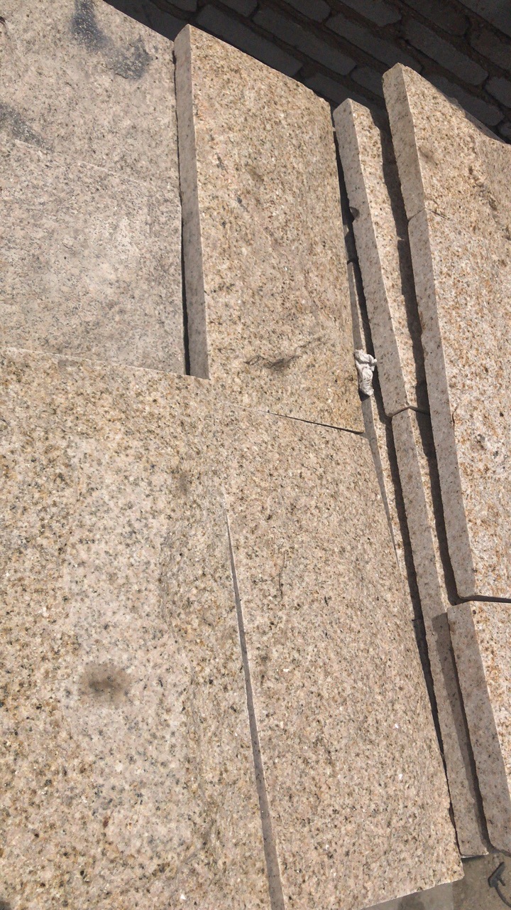 专业生产加工老矿福建石井黄锈石 景观黄金花岗岩石井锈