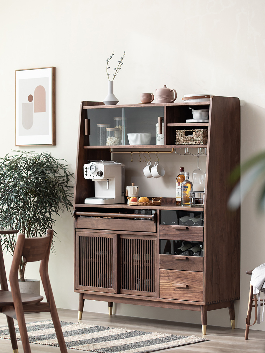 工业风集装箱餐边柜酒柜储物柜一体靠墙酒店包厢备餐收纳柜可-报价