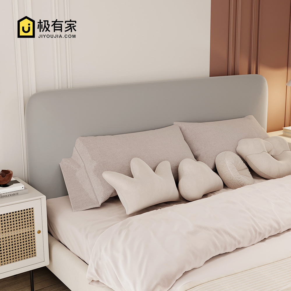 床头套罩2024年新款改造遮丑神器靠背罩套靠垫床背软包1米8木米床