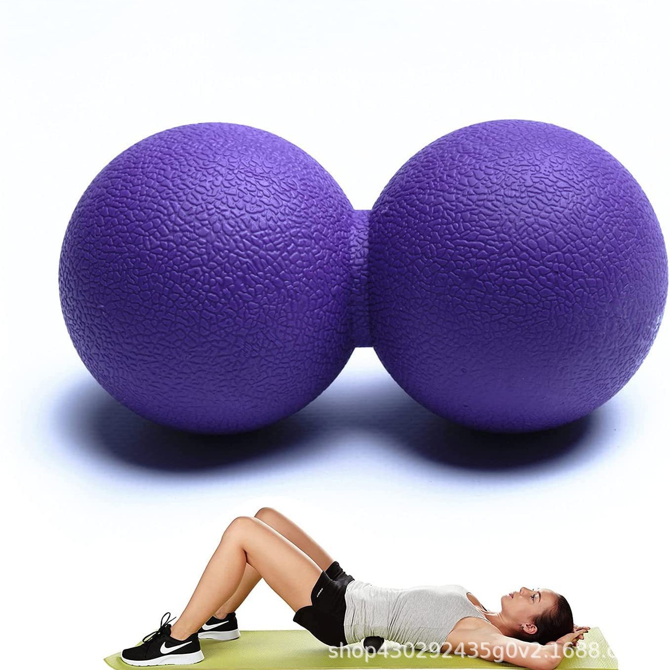 筋膜球足底按摩球肌肉放松瑜伽健身肩颈腰脚背部经膜球经络颈膜球