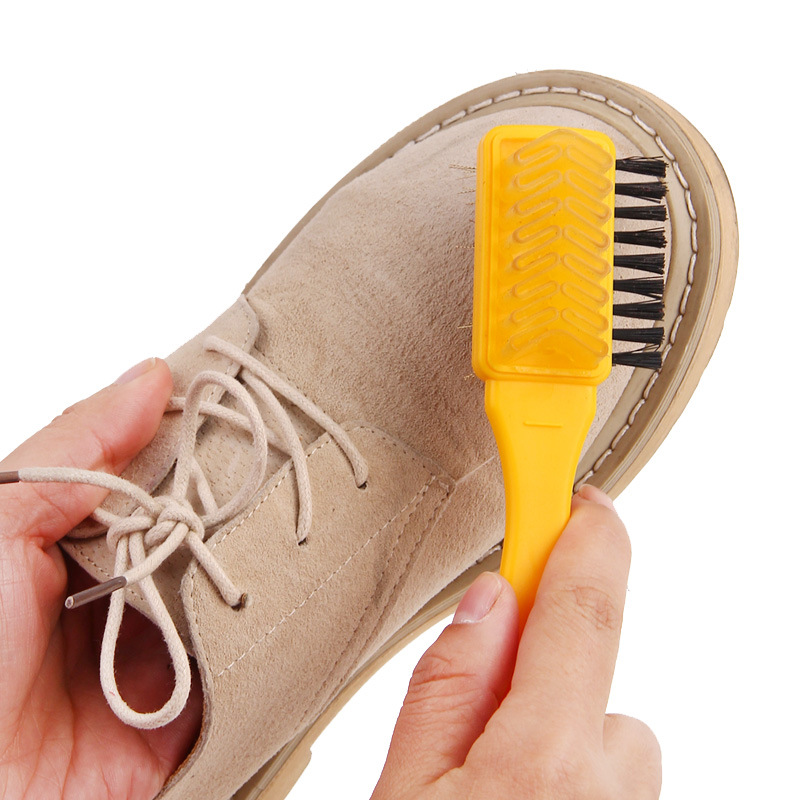 翻毛皮鞋鞋刷子反毛磨砂麂皮刷专用刷清洁护理刷鹿皮绒绒面刷打理