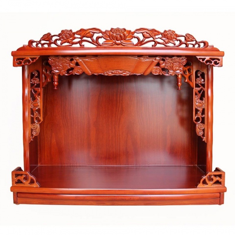 壁龛实木新款神龛佛柜立柜佛龛吊柜神佛楼财神柜供台供桌观音佛龛