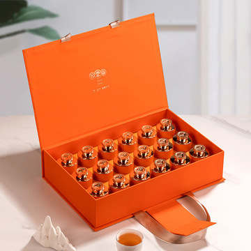 金骏眉小罐茶礼盒空盒碧螺春高档茶叶小铁罐信阳毛尖包装盒批发