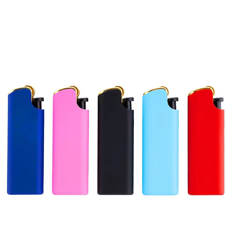 Wholesale High-End Silicone Matte Windproof Lighter Support Color Printing UV Printing Advertising Logo Customization Processing