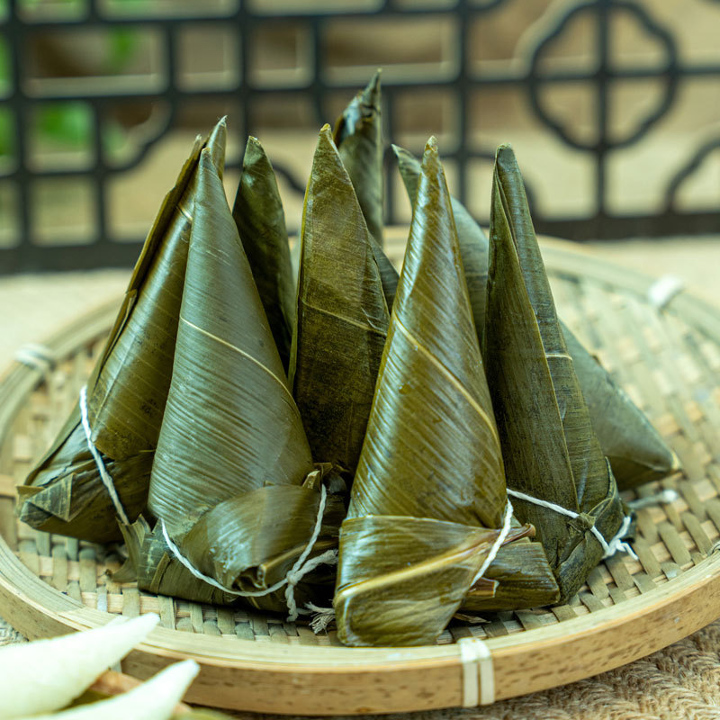 洪湖清水粽湖北白米粽白水粽子小粽子原味手工迷你纯糯米粽棕子