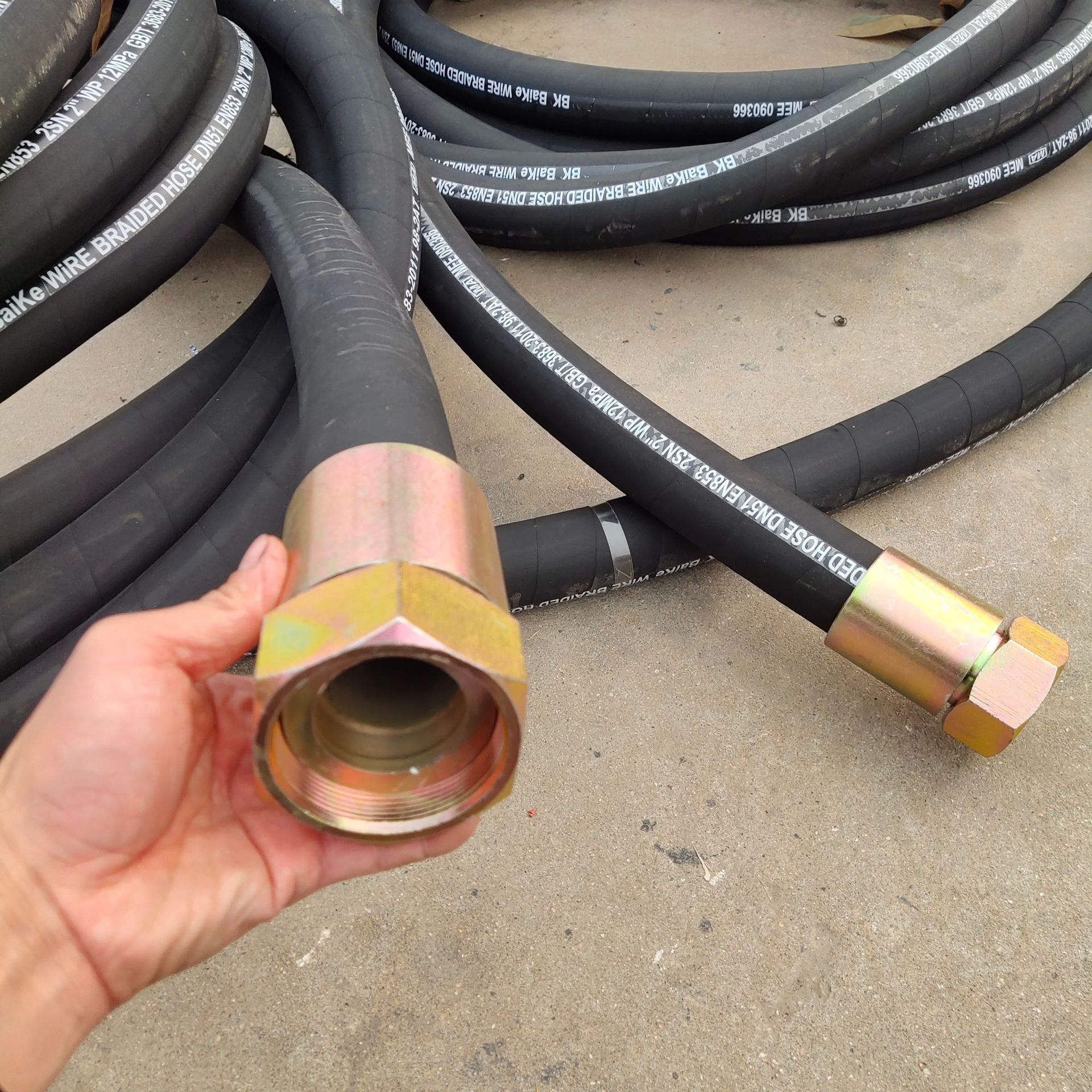 生产空压机管 空压机风管 两寸51高压风管空压机高压空气胶管