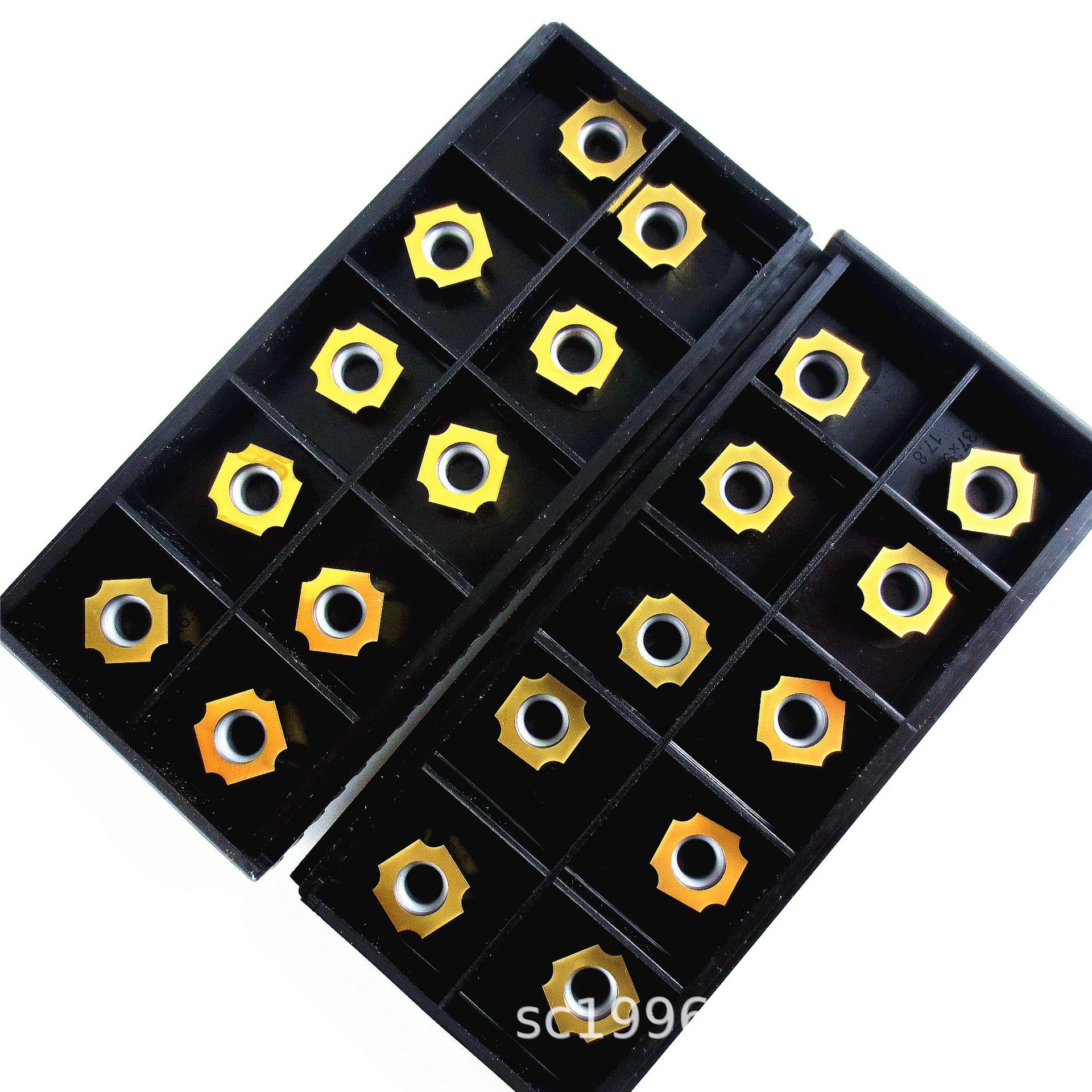 四川符腾堡对角圆弧刀片/倒角机刀片:spmw09t3-c45r2.0 cptm1120