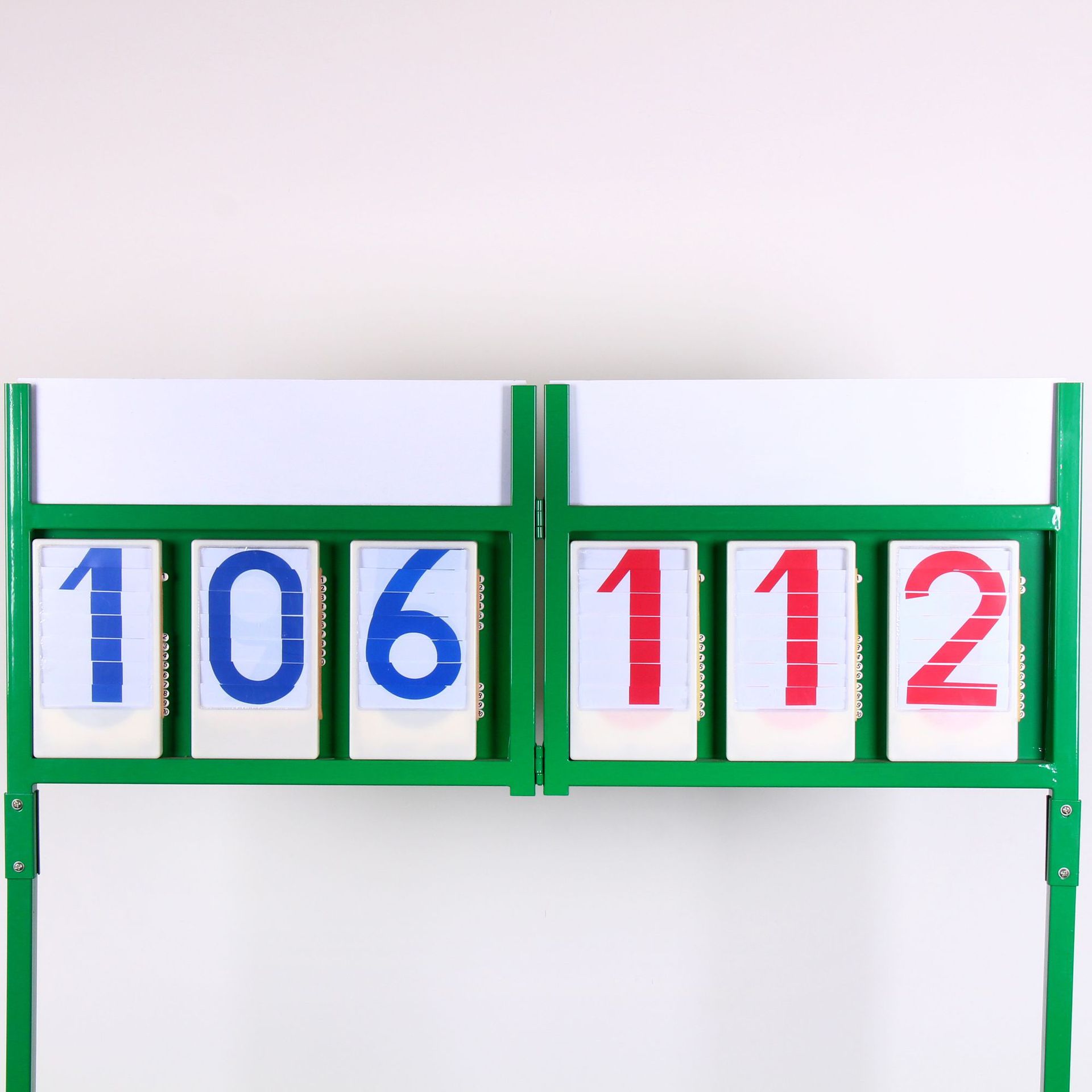 足球篮球记分牌 移动式不锈钢记分牌 简易比赛得分计分架