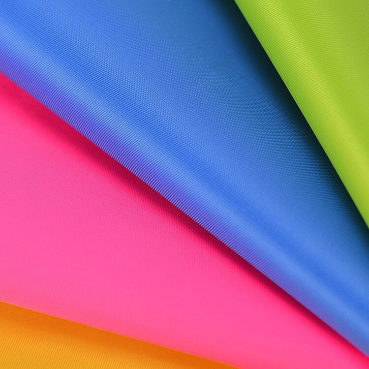 230t尼龙斜纹布 pvc涂层染色光滑230斜纹面料 箱包拉杆箱防雨布料