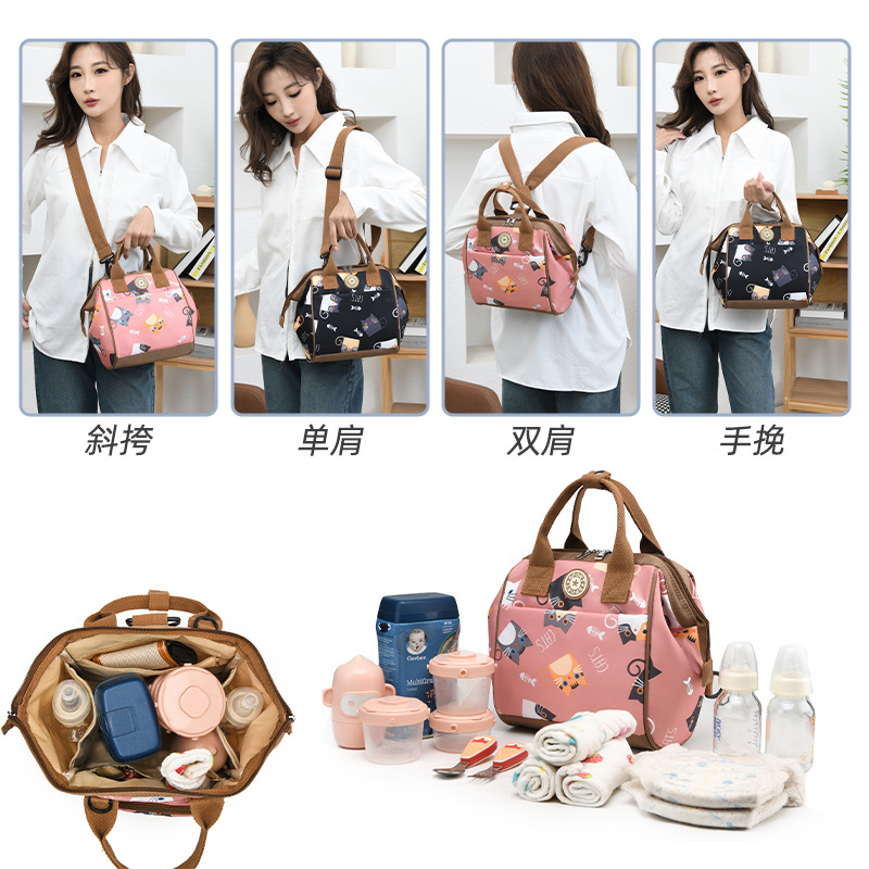 Mummy Bag 2023 New Fashion Backpack Handbag Mother Outdoor Lightweight Crossbody Backpack Trendy Mummy Bag