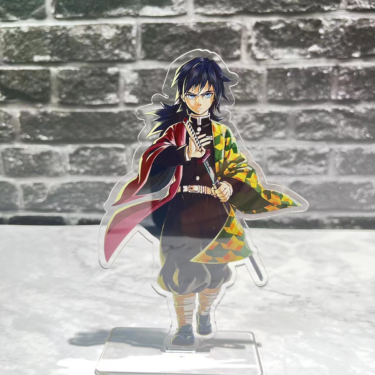 鬼灭之刃 立牌双面 炭治郎祢豆子我妻善逸周边动漫摆件亚克力手办