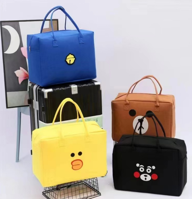 2023 Internet Hot New Felt Bag Gift Handbag Cartoon Felt Handbag Tote Bag Logo Gift Bag