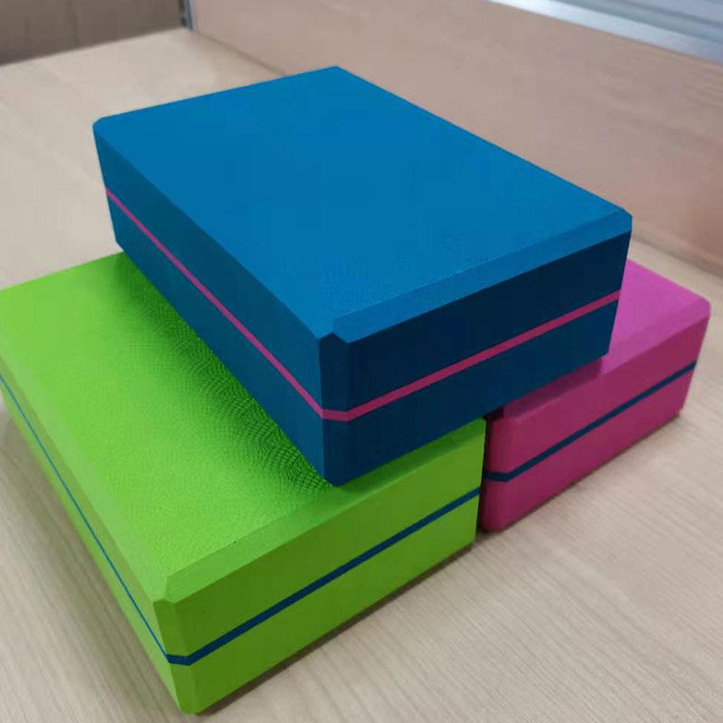 工厂发泡高密度eva瑜伽砖泡沫砖儿童舞蹈压腿练功用舞蹈砖瑜珈砖