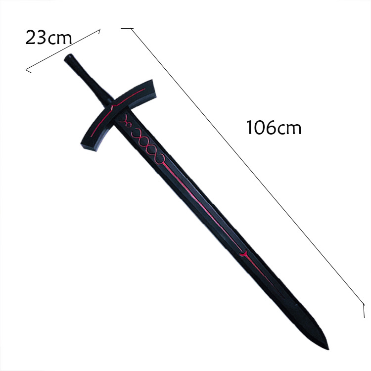 fatesaber剑命运守护夜黑化亚瑟王誓约胜利之剑pu动漫刀剑武器