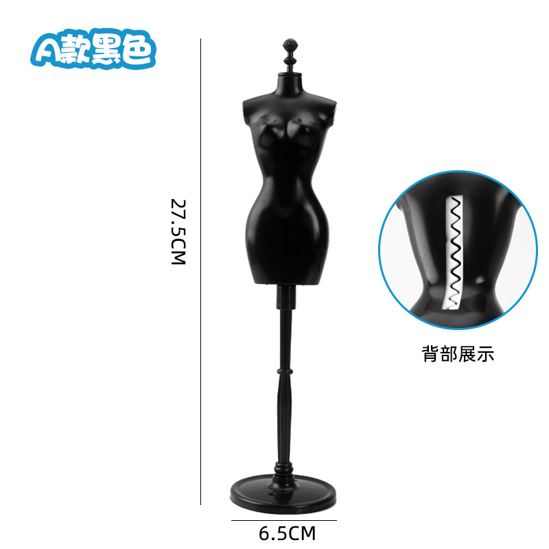 Wholesale Doll Bustle Wedding Dress Toy Doll Mannequin Design DIY Mini Barbie Model Changing Human-Shaped Hanger