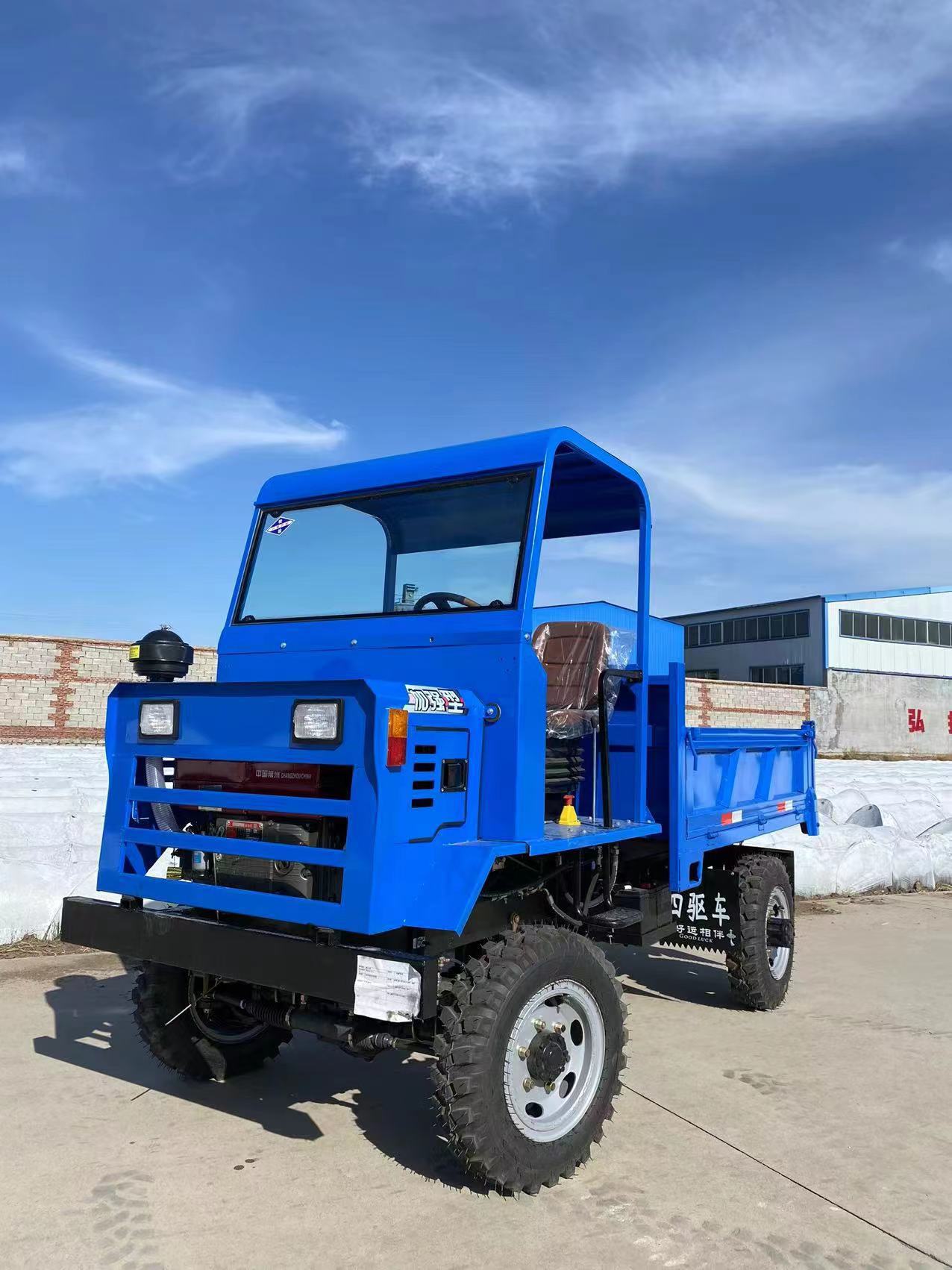 四不像运输车四驱全地形山地爬山虎翻斗车多功能农用四不像农用车