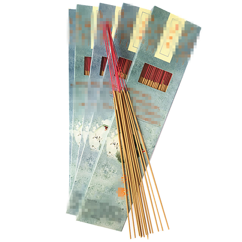 佛香竹签香 礼盒装拜财神观音烟供海南沉香手工拜佛香 礼佛红脚香