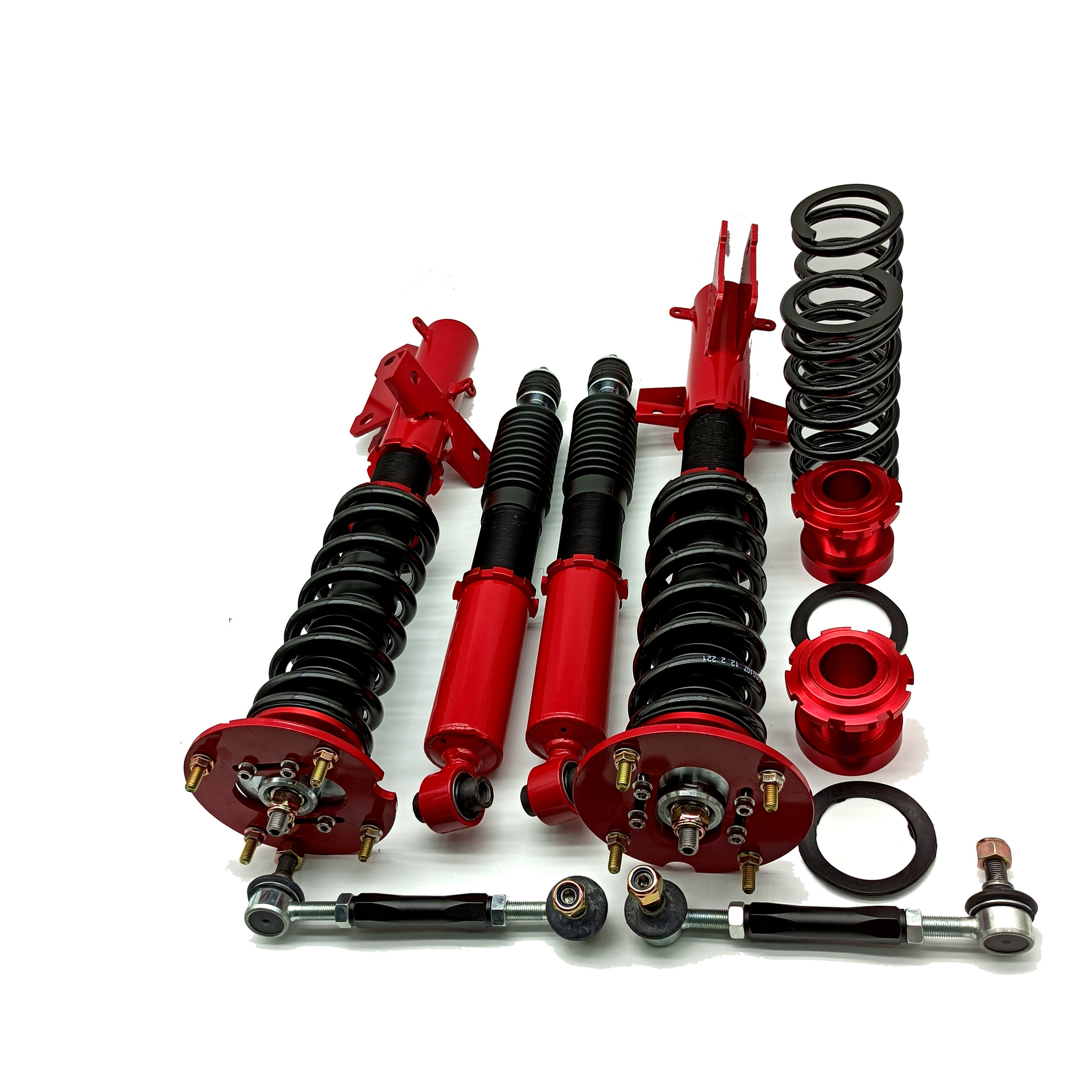 厂家直销汽车改装减震器避震器适用于福特野马2005-2014 红色