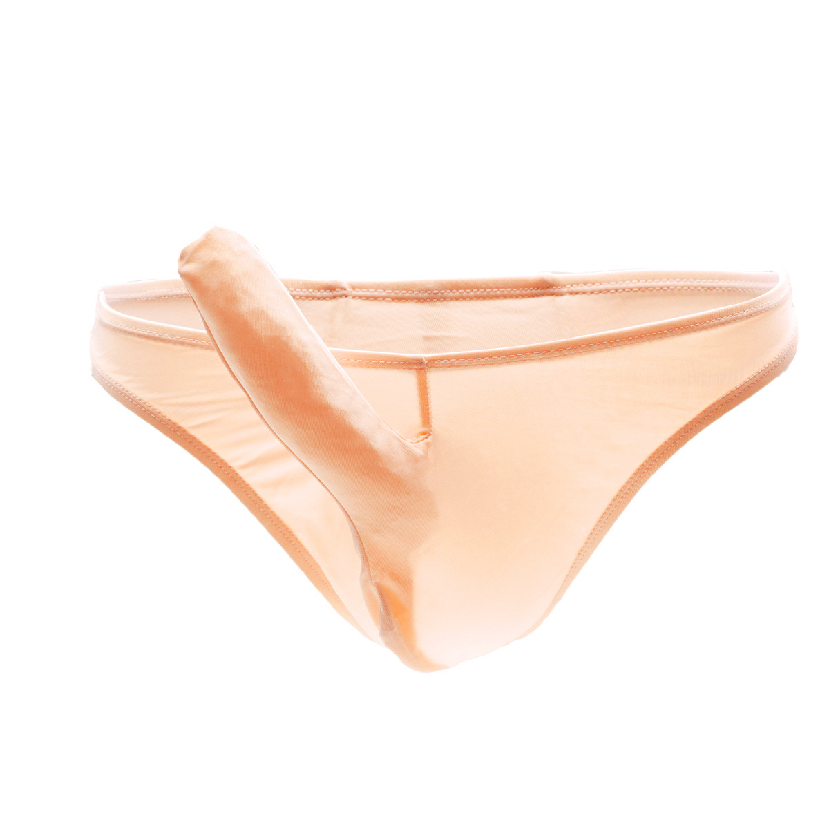 性感透明男士情趣冰丝内裤u凸低腰jj套三角裤男跨境情趣男士内衣