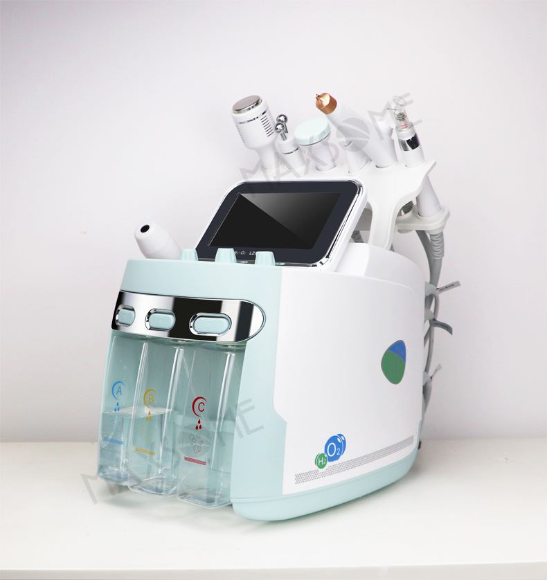 皮肤分析检测魔法泡泡氢氧小气泡美容仪热气泡皮肤管理吸黑头仪器