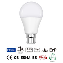 厂家直销LED灯泡A60 1500lm ETL认证黄白光E27螺口卡口家用球泡灯