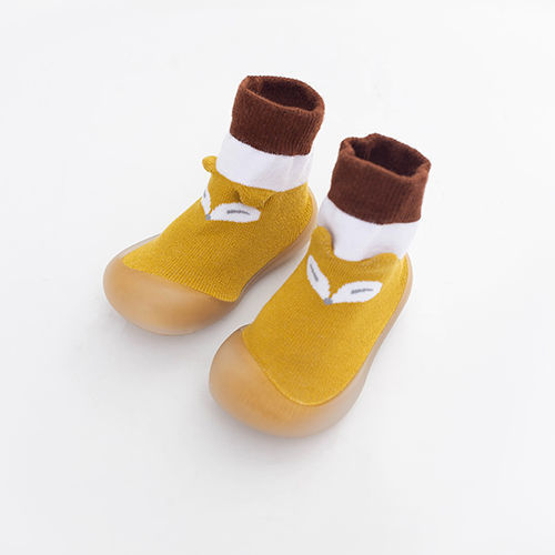 0-4 Years Old Baby Toddler Shoes Autumn and Winter New Non-Slip Tight Years Old Baby Floor Socks Indoor Shoes Step Front Children's Shoes