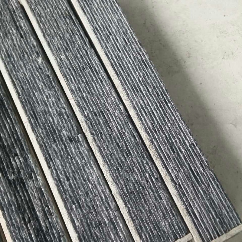 现货流水石文化石板岩流水板装饰仿青石板水幕墙背景墙外墙砖