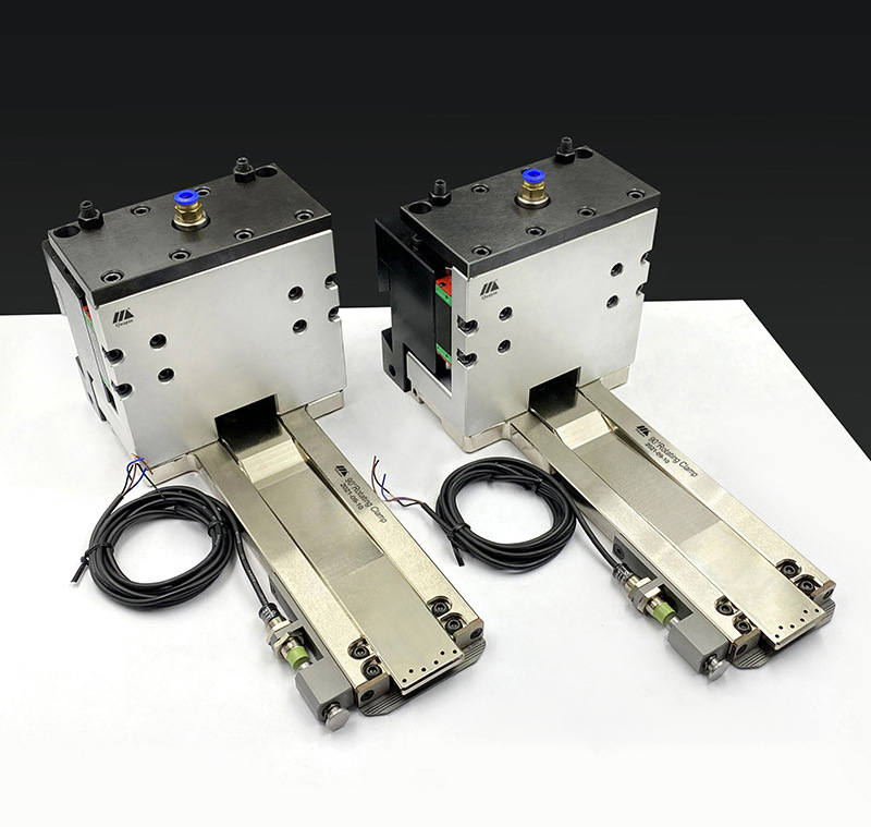 厂家供应数控冲床配件自动冲压机床气缸夹钳自动化夹爪配感应器