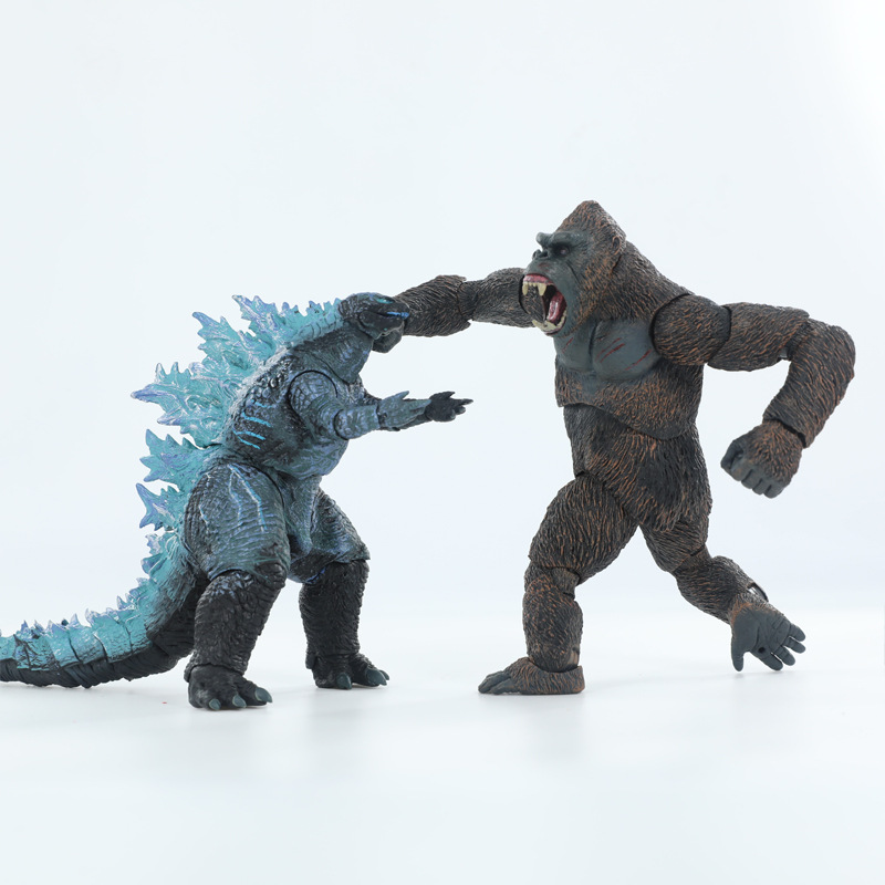 全身关节全可动,可玩性强,详情图场景百搭款godzilla哥斯拉大战金刚