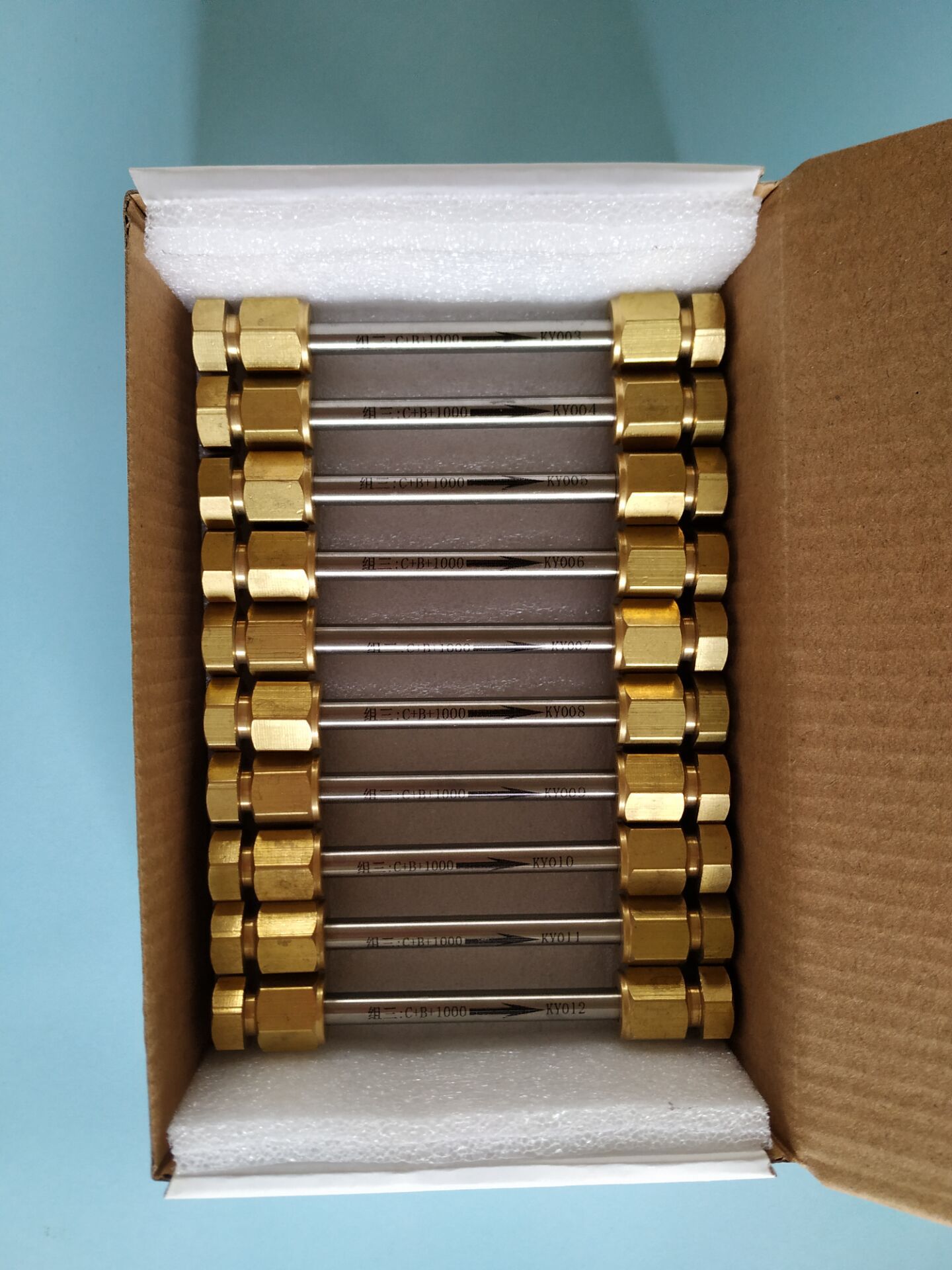 200mg不锈钢tenaxta吸附管tvoc采样管6*90mm/1/4*3.5英寸可定制