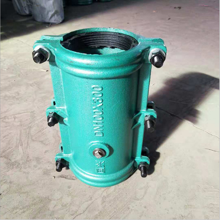 哈夫节管道堵漏器管道管件抢修节哈夫节抢修节铸铁加长抱箍