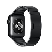 适用苹果手表金属表带 iwatch9/8/7/6/5不锈钢49/45/44mm精钢表链