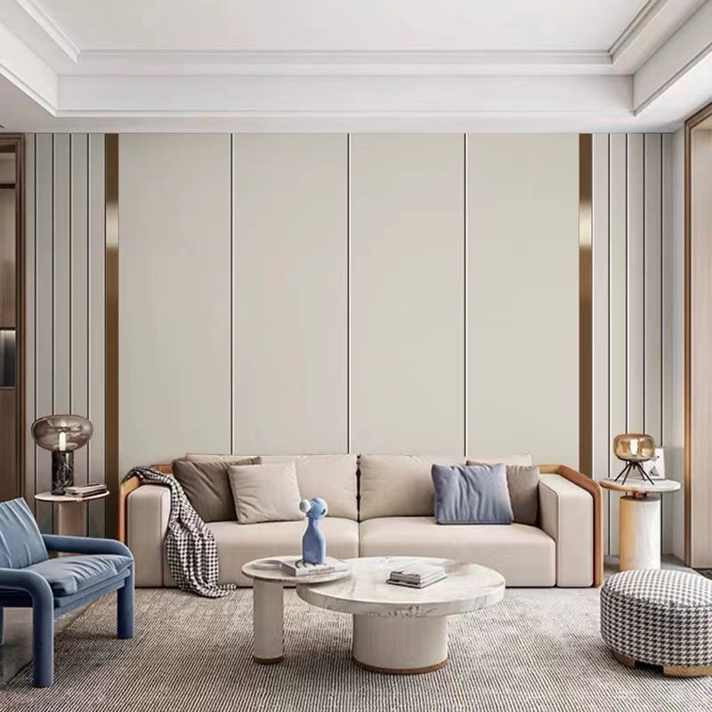 护墙板竹木纤维电视背景墙沙发床头卧室客厅简约集成墙板装饰